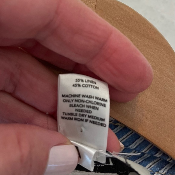 LOFT Cream Button-Front Utility Jacket - Picture 7 of 7